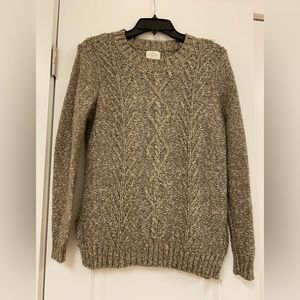 At. John’s Bay Woman’s Size M Tan tweed look.